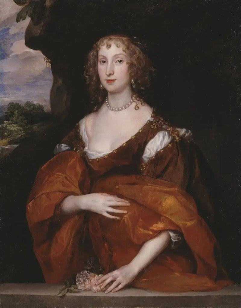 Mary Hillin, Lady Killigrew - Antoine van Dyck