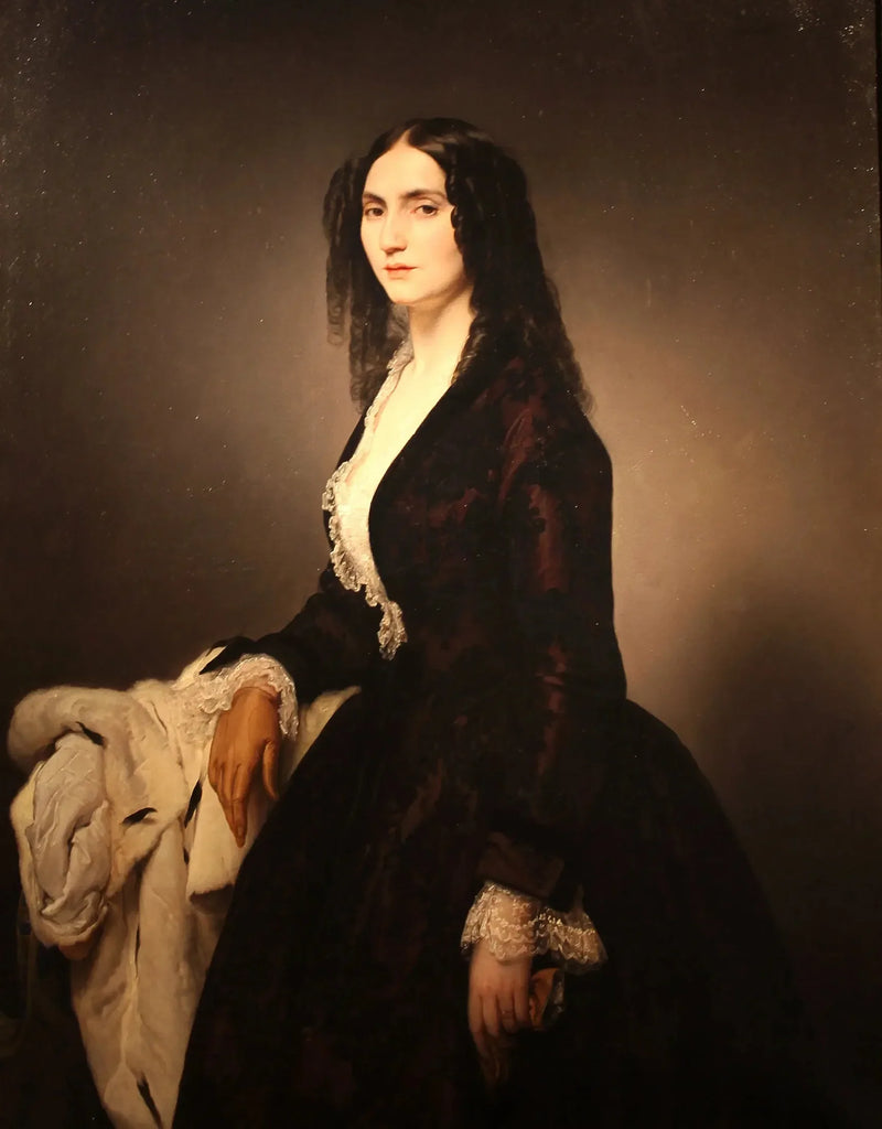 Matilde Juva Branca - Francesco Hayez - Muotokuva