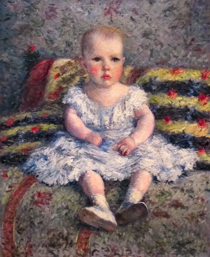 Maurice Hugotin muotokuva, lapsi - Gustave Caillebotte