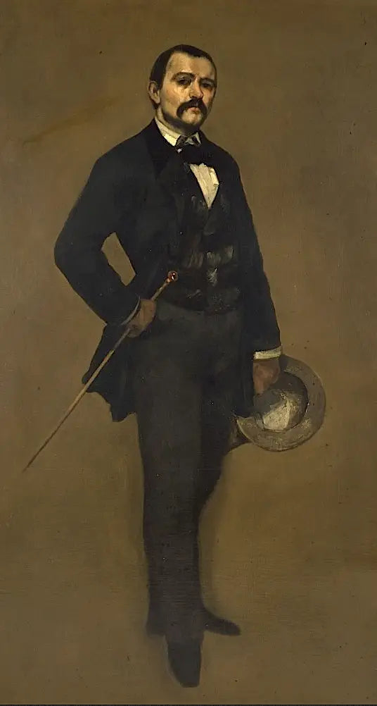 Max Buchonin muotokuva - Gustave Courbet