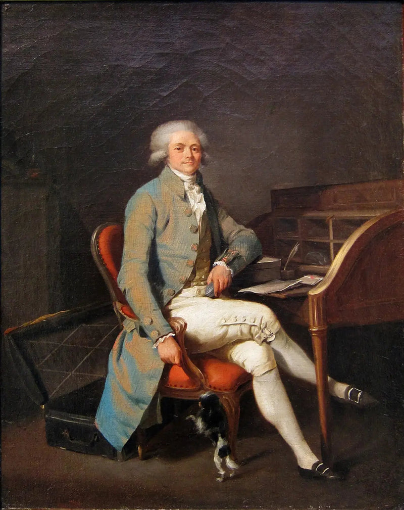 Maximilien de Robespierre'n muotokuva - Louis-Léopold Boilly