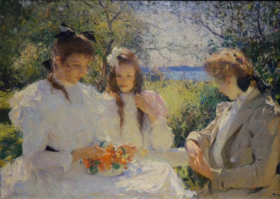 Tyttärieni muotokuva - Frank Weston Benson