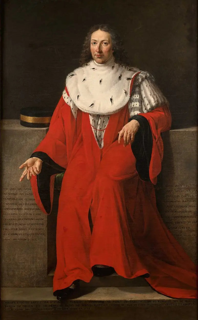Michel Etienne Le Peletier de Saint-Fargeau - Marie-Guillemine Benoist - Muotokuva