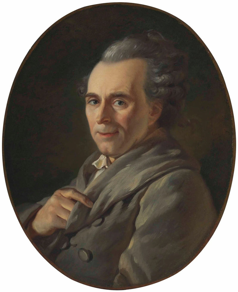Michel-Jean Sédaine - Jacques-Louis Davidin muotokuva