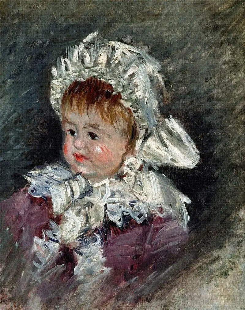Michel Monet vauvana -muotokuva - Claude Monet