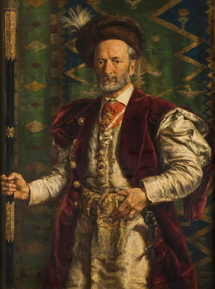 Mikołaj Zyblikiewiczin muotokuva - Jan Matejko
