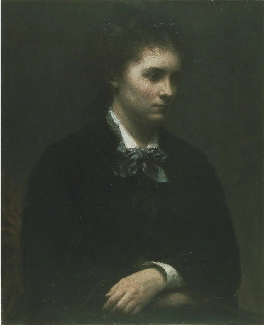Mademoiselle Edith Crowen muotokuva - Henri Fantin-Latour