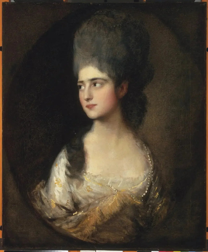 Muotokuva neiti Elizabeth Linleystä [myöhemmin rouva Richard Brinsley Sheridan] - Thomas Gainsborough