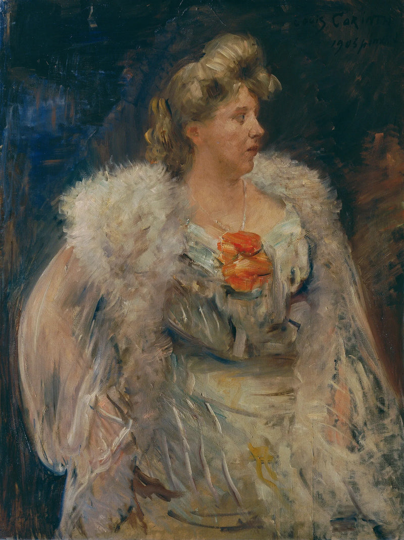 Neiti Halben muotokuva - Lovis Corinth