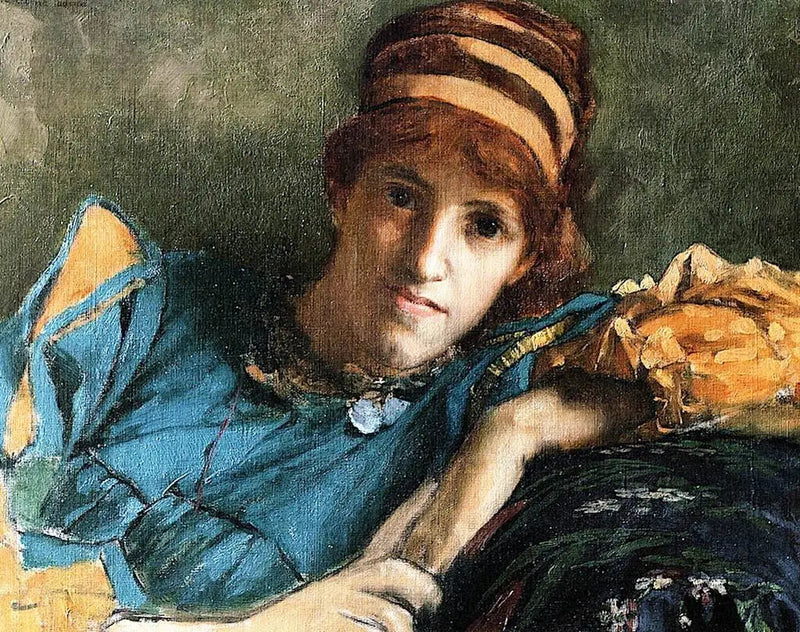 Mlle Laura Theresa Epps (Lady Alma Tadema) - Lawrence Alma-Tadema