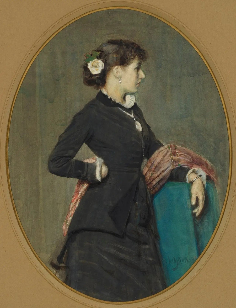 Mamsell Nyström'n muotokuva - Anders Zorn