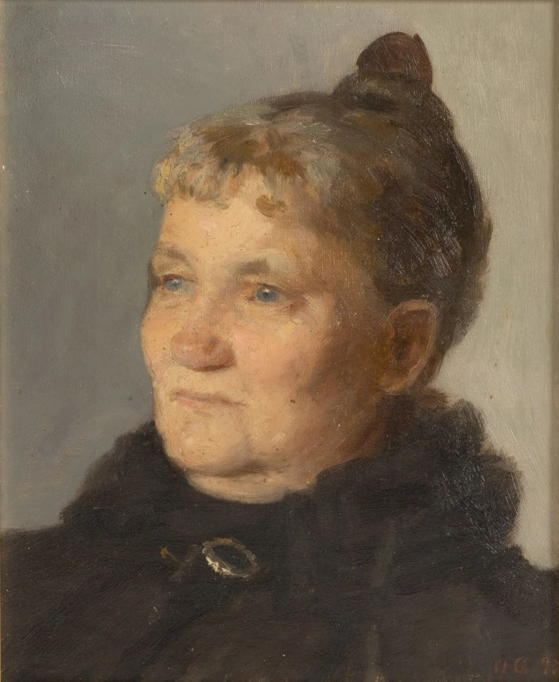 Rouva Adel Gunden muotokuva. -Anna Ancher