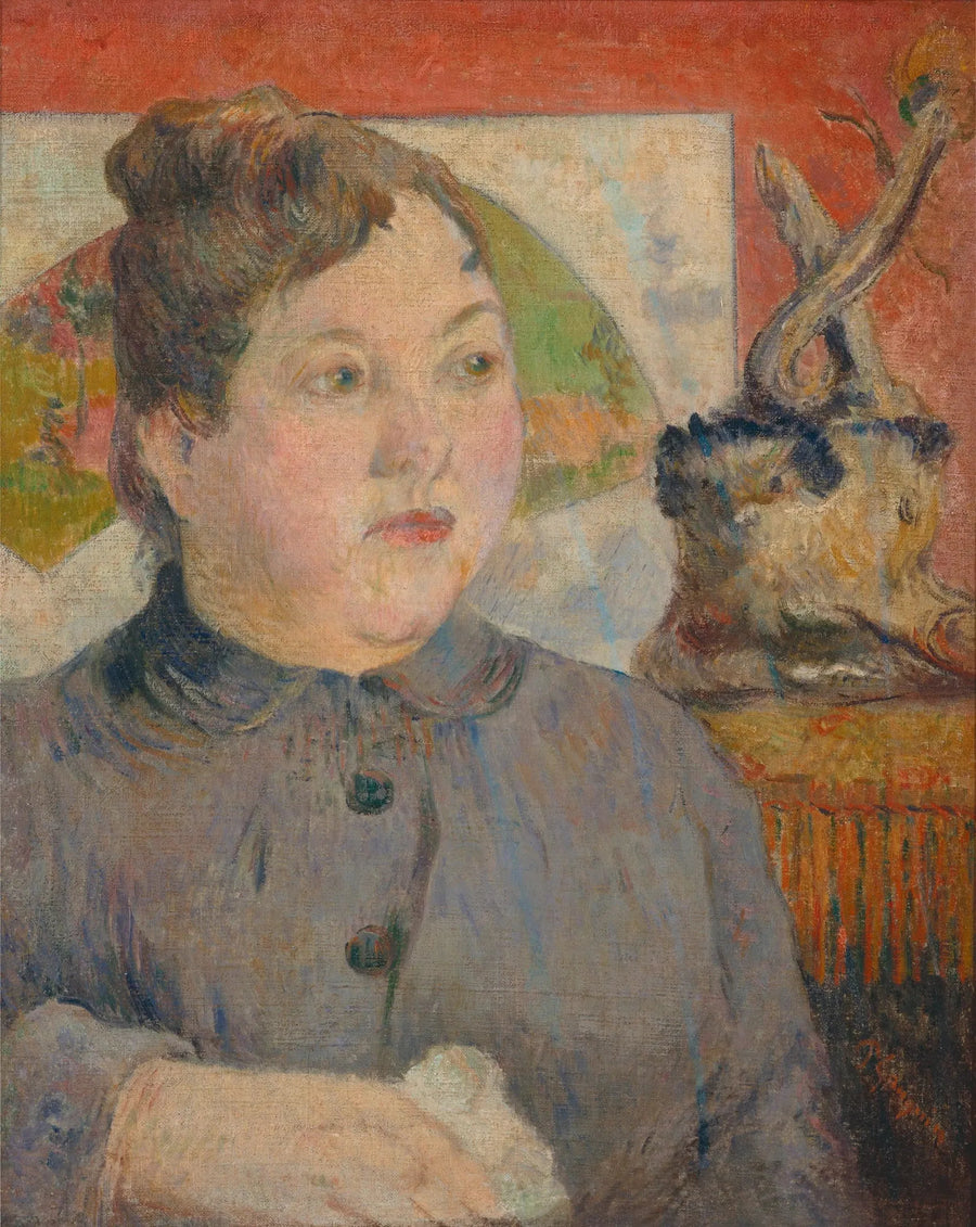 Rouva Alexandre Kohlerin muotokuva - Paul Gauguin