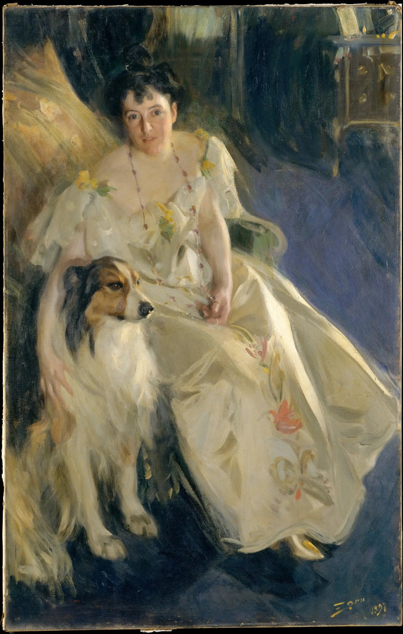 Mme Baconin muotokuva - Anders Zorn