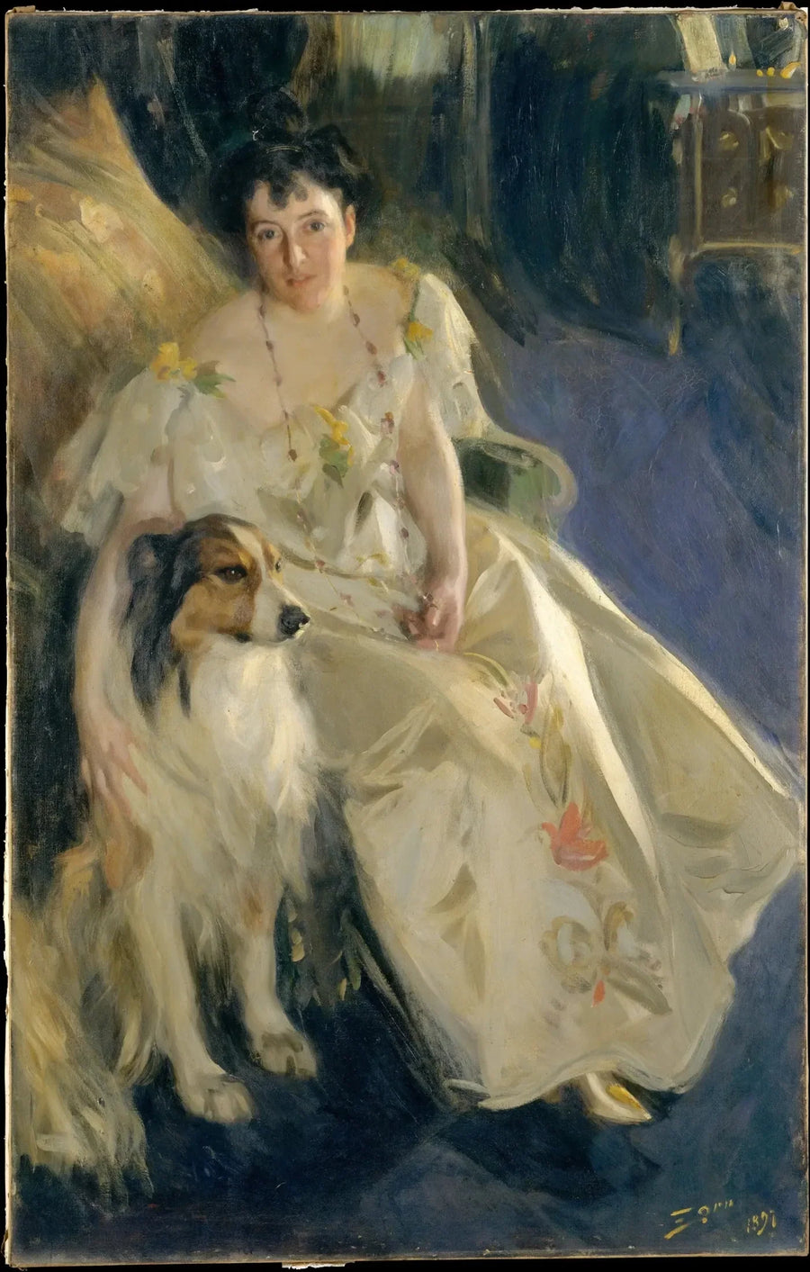 Mme Baconin muotokuva - Anders Zorn