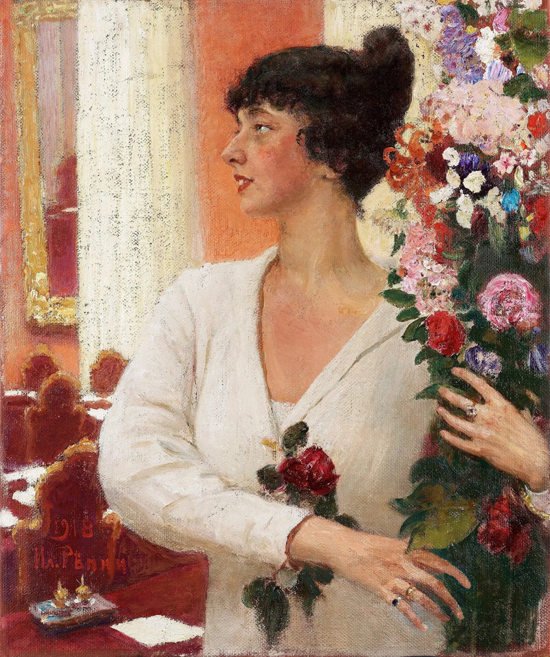 Mme Béatrice Levi - Ilya Repinin muotokuva