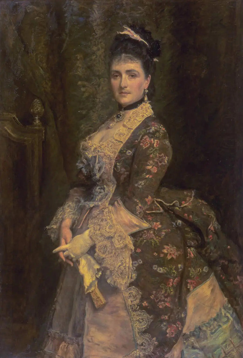 Mme Bischoffsheimin muotokuva - John Everett Millais