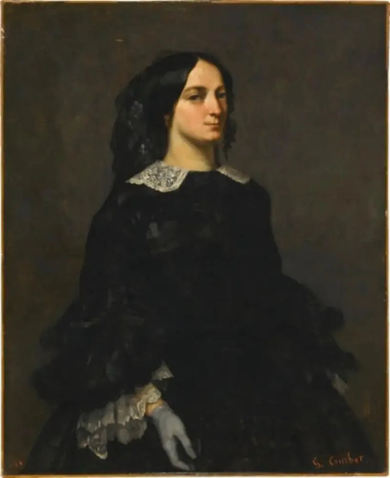 Mme Charles Maquetin muotokuva - Gustave Courbet
