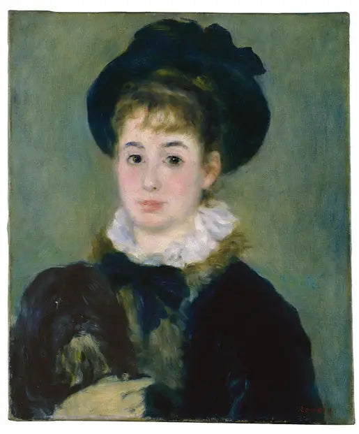 Rouva Henriotin muotokuva - Pierre-Auguste Renoir