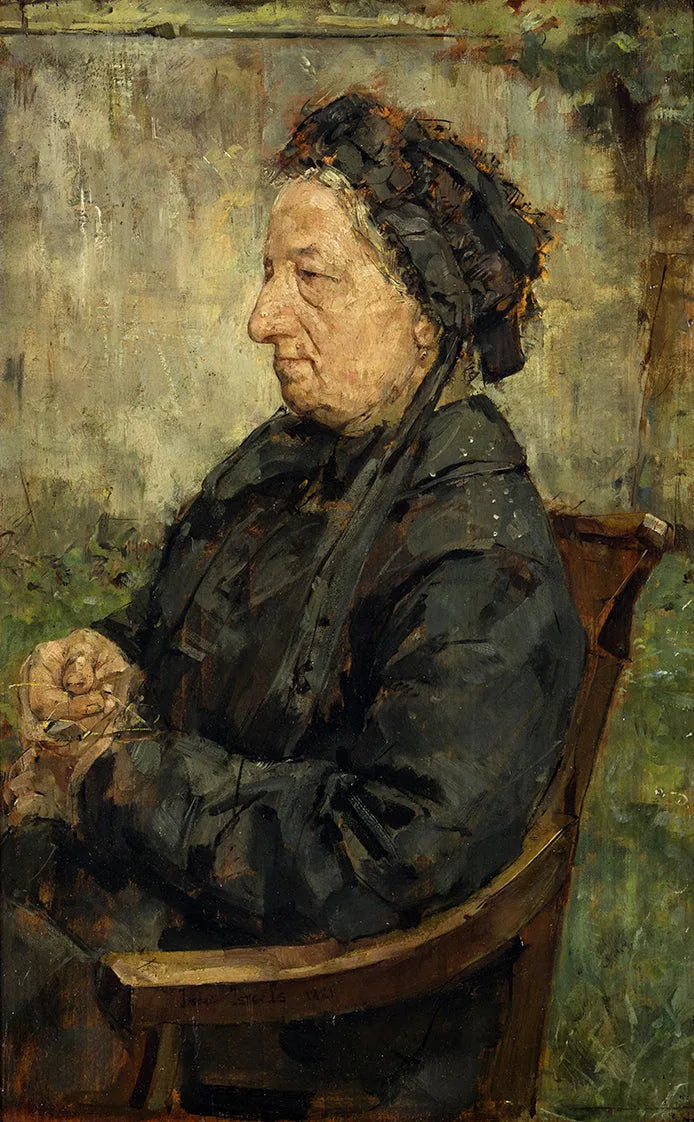 Mme Schaap-Hymansin muotokuva - Isaac Israels
