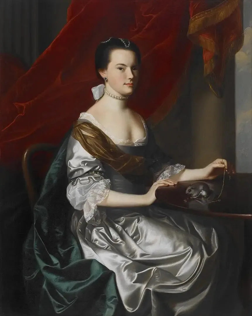 Mme Theodore Atkinson Jr.:n muotokuva - John Singleton Copley