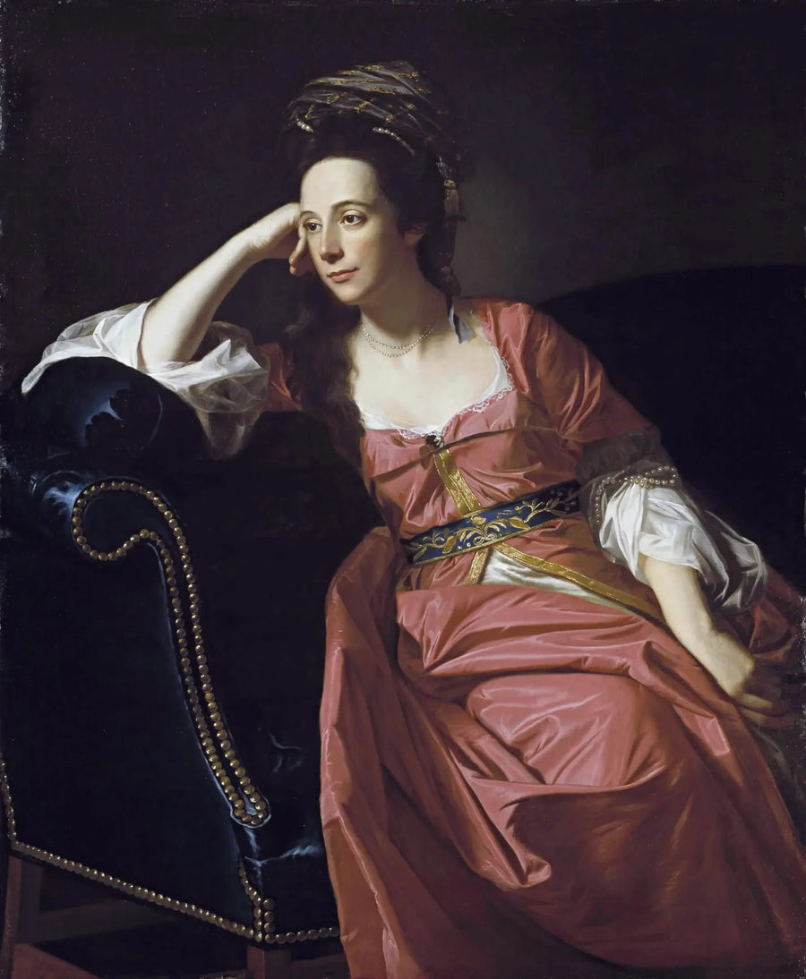 Mme Thomas Gagen muotokuva - John Singleton Copley