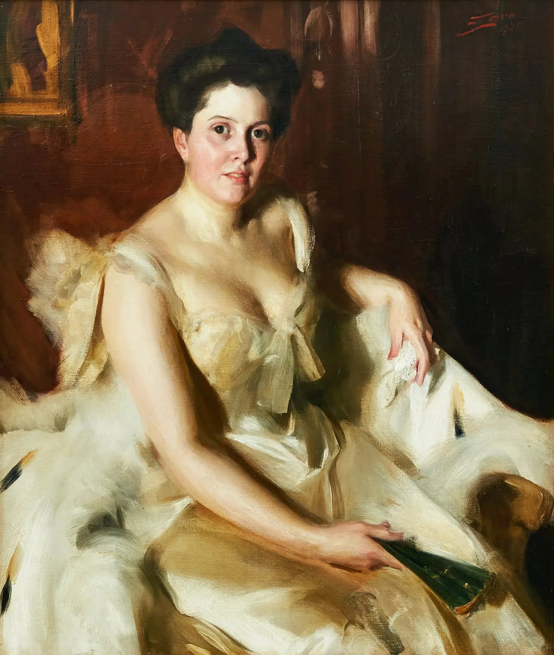 Mme de Ver Warnerin muotokuva - Anders Zorn