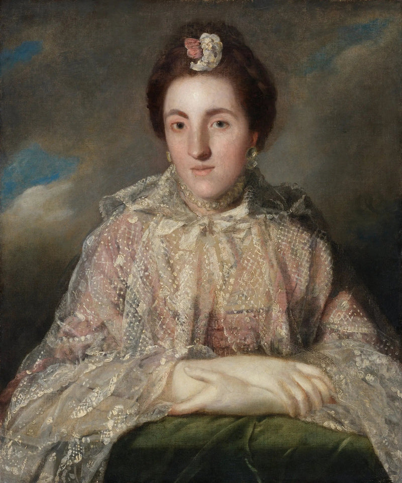 Muotokuva rouva William Fortescuesta (1733/34-1820), tulevasta Clermontin kreivitär - Joshua Reynolds
