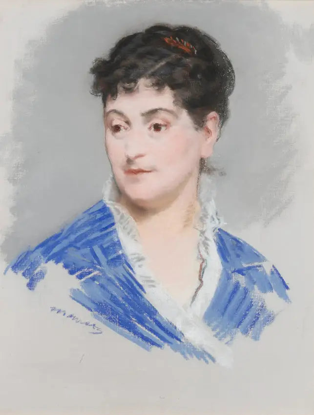 Rouva Zolan muotokuva - Édouard Manet