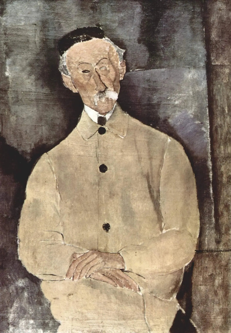 Herra Lepoutren muotokuva - Amedeo Modigliani