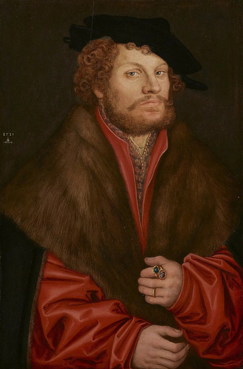Moritz Buchnerin muotokuva - Lucas Cranach vanhempi