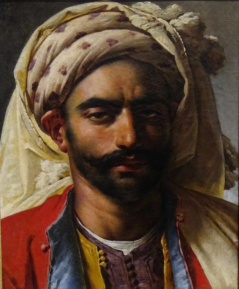 Mustafahenkilökuva - Anne-Louis Girodet