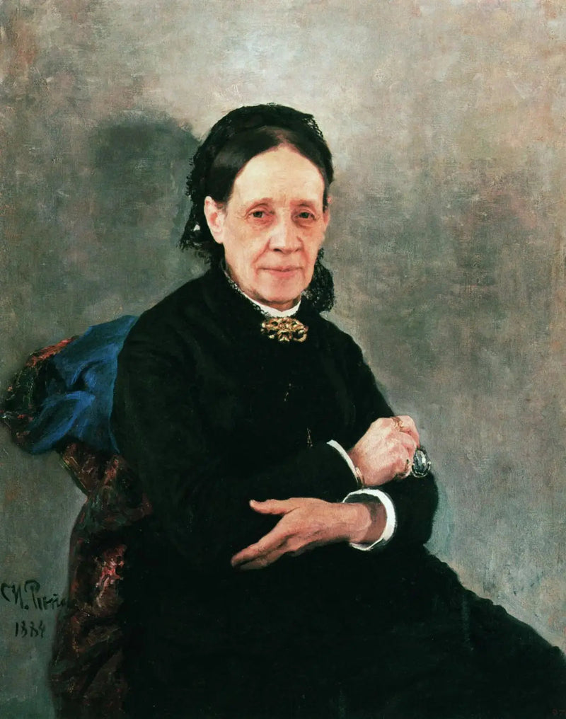 N. V. Stasovan muotokuva - Ilya Repin