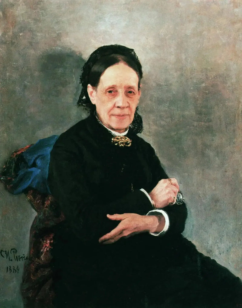 N. V. Stasovan muotokuva - Ilya Repin