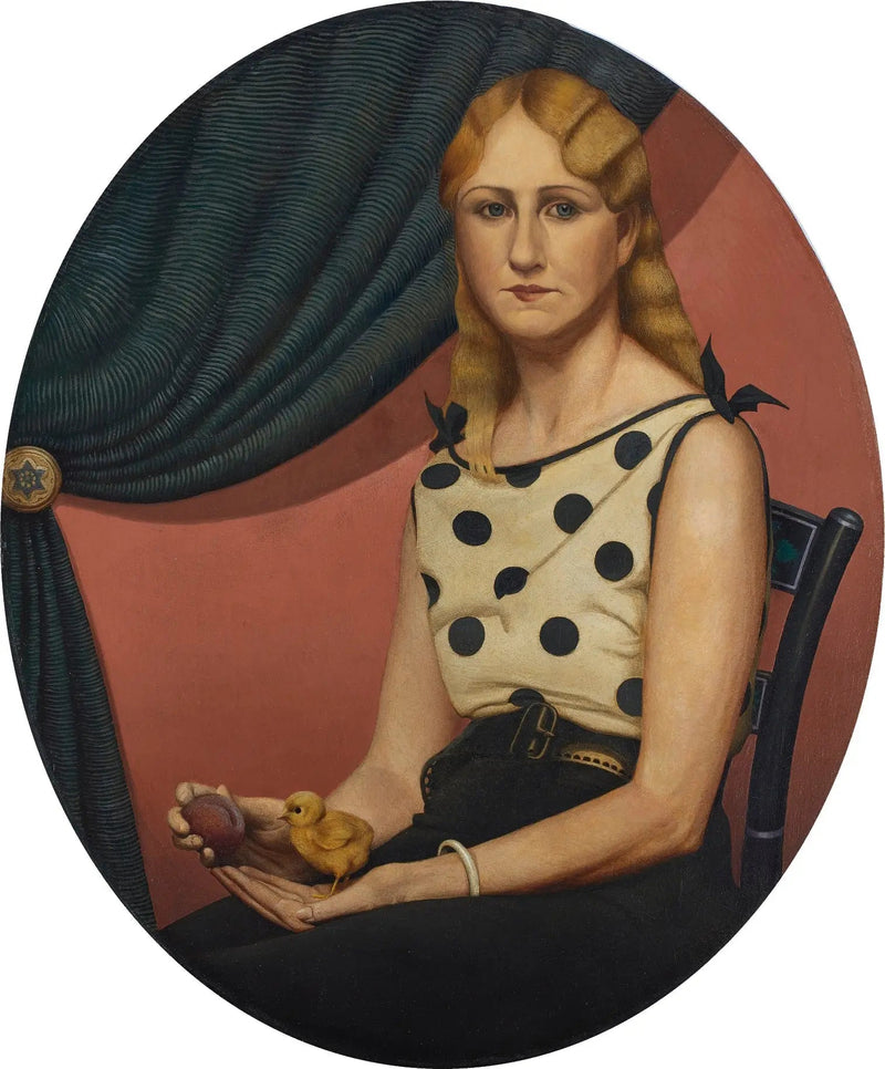 Nanin muotokuva - Grant Wood
