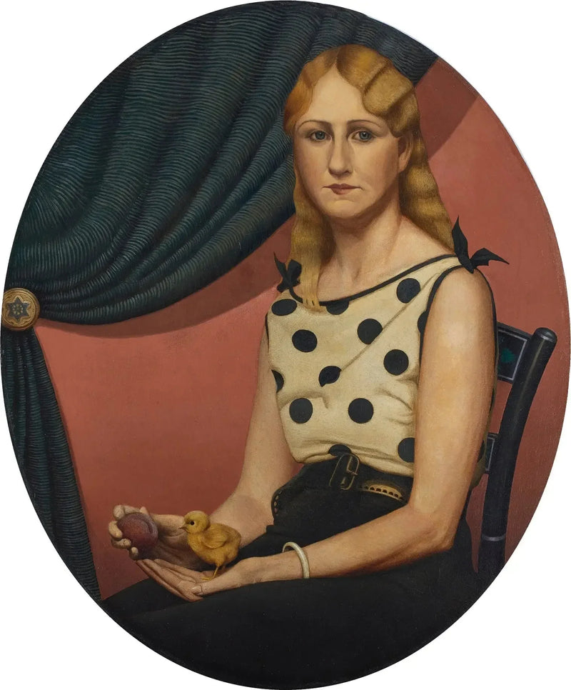 Nanin muotokuva - Grant Wood