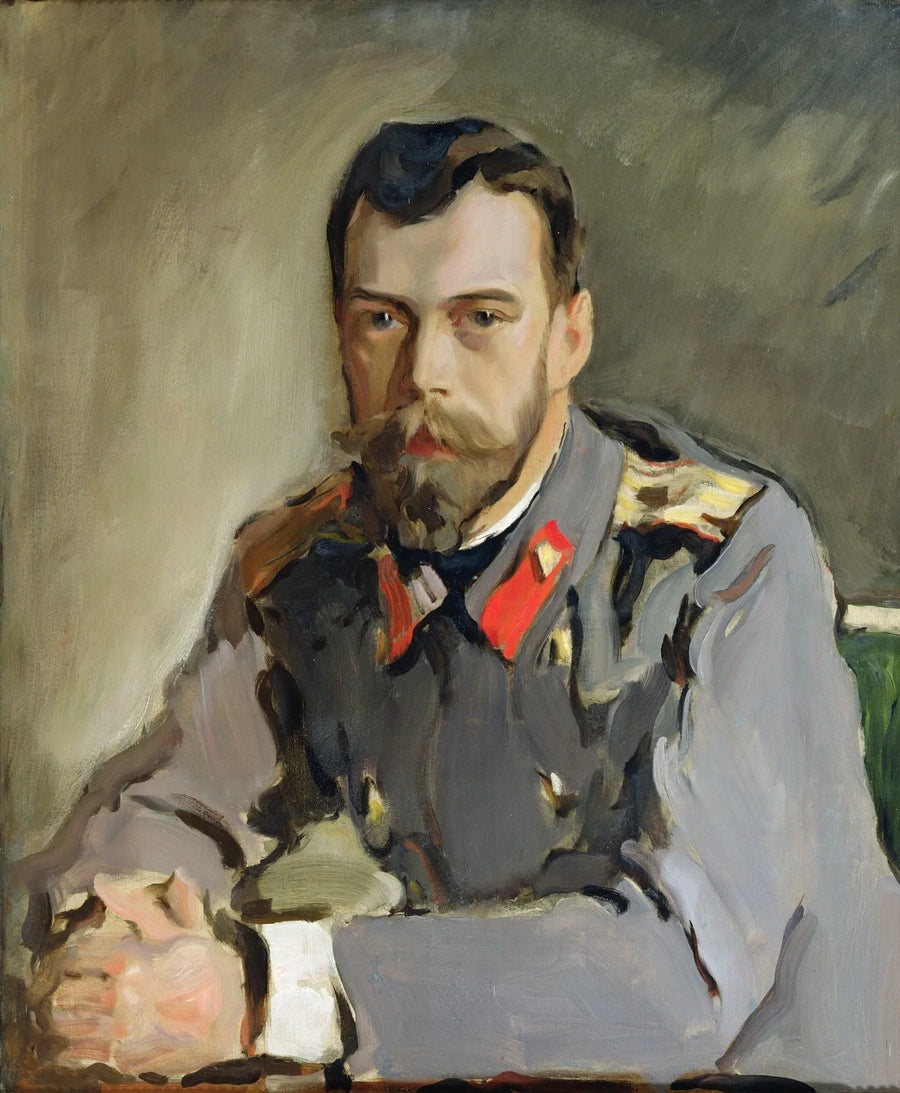 Nikolai II:n muotokuva - Valentin Serov