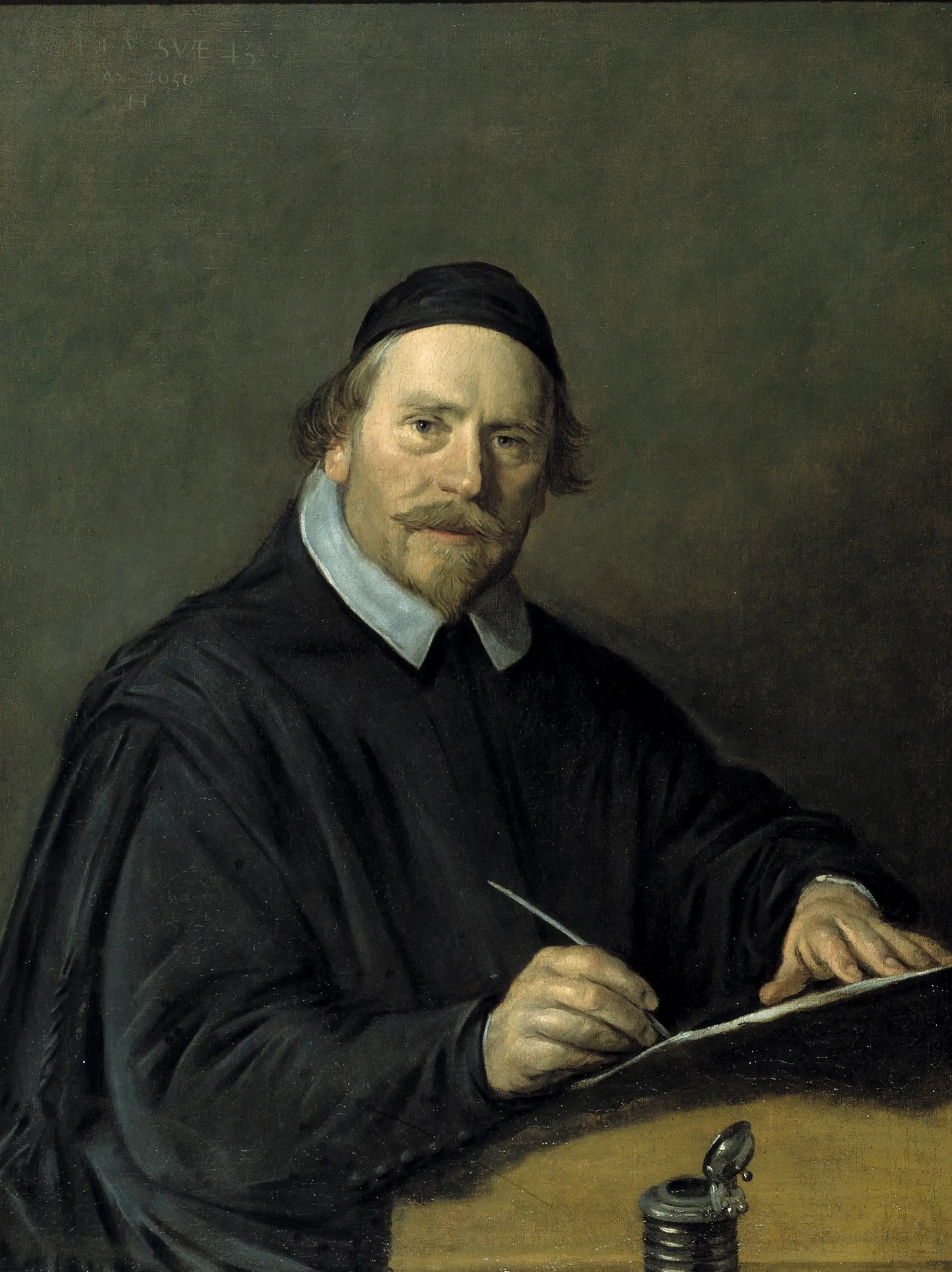 Portrait de Nicolas Sténius (1605-1670) - Frans Hals - Alpha Reproduction