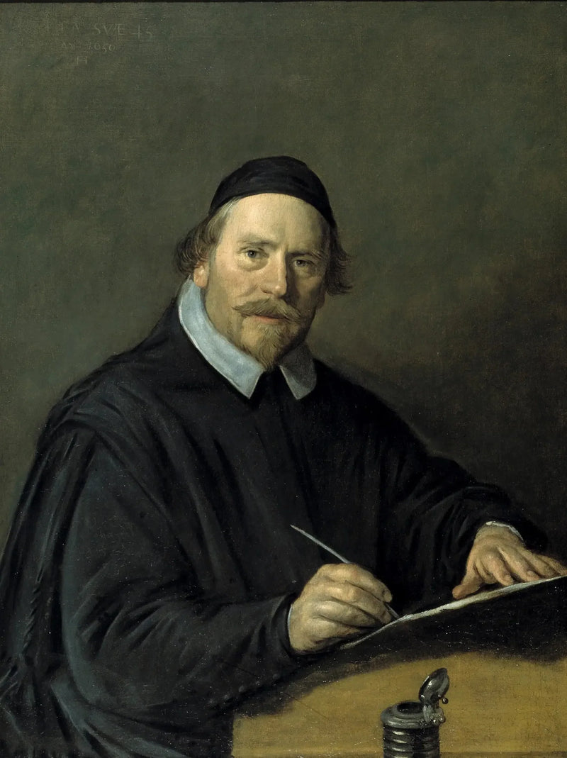 Nicolas Sténius (1605-1670) - Frans Halsin muotokuva
