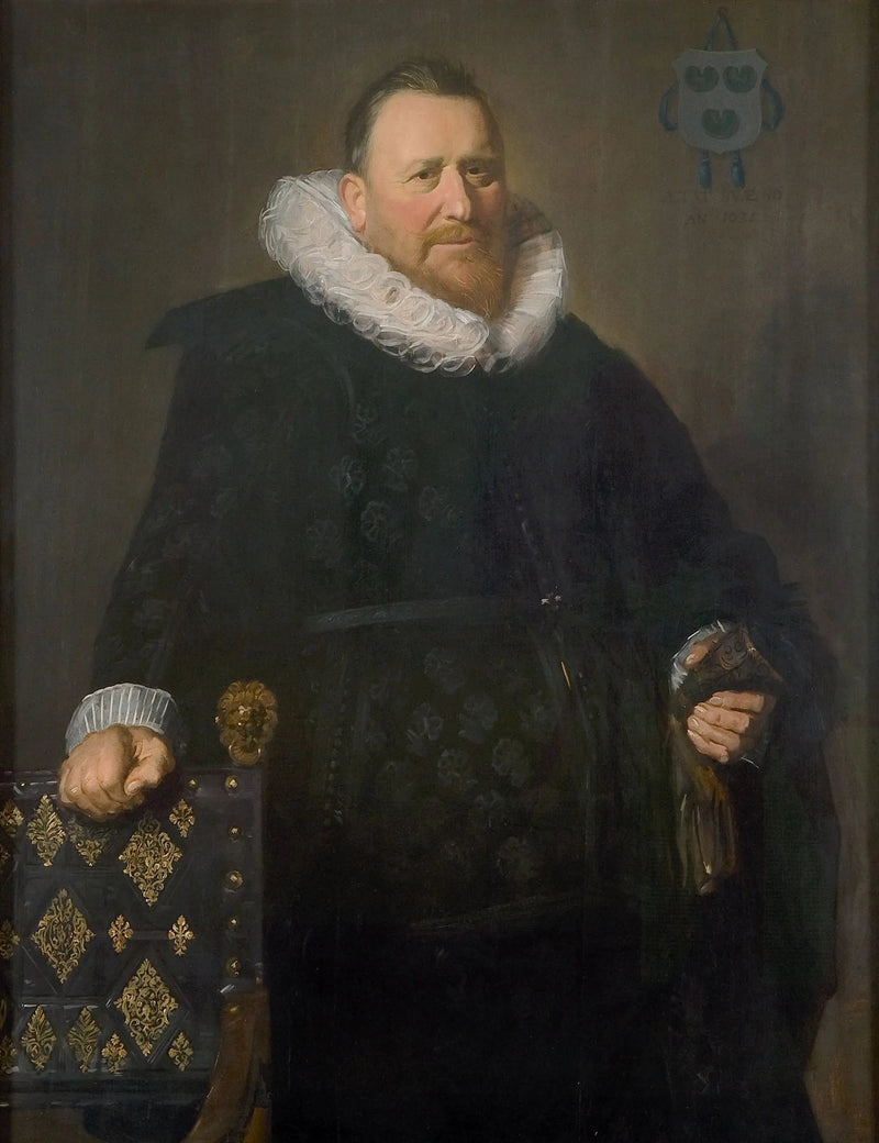 Nicolas van der Meerin (1574- ) - Frans Halsin muotokuva