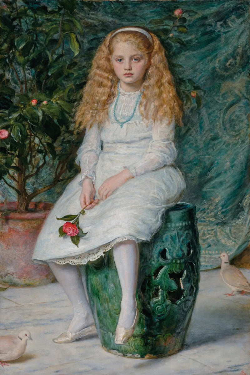 Nina Lehmannin muotokuva - John Everett Millais