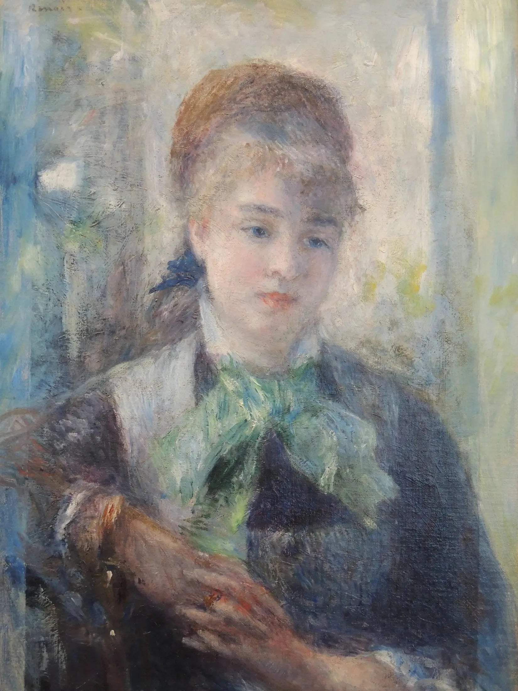 Portrait de Nini Lopez - Pierre-Auguste Renoir image 1 tableau peint à l’huile sur toile