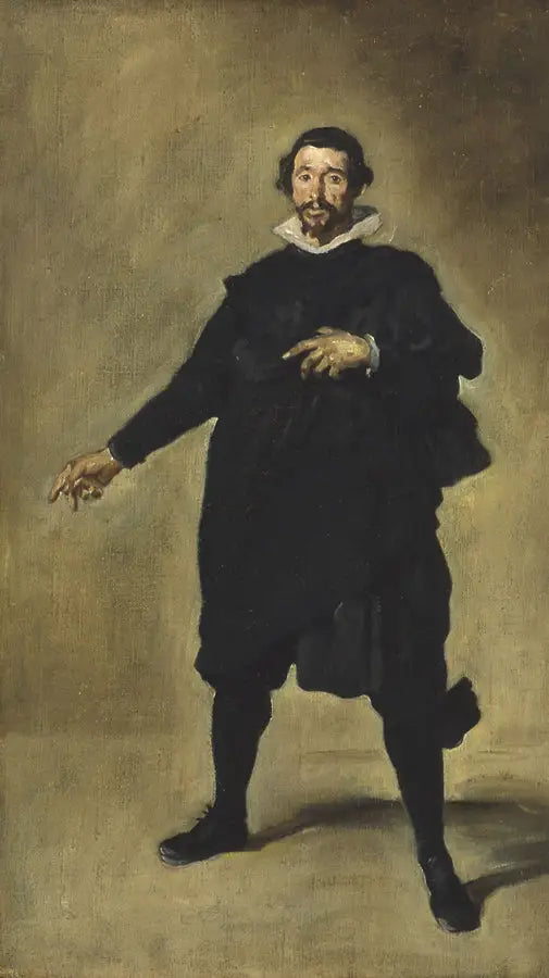 Pablillos de Valladolidin muotokuva, Philippe IV:n hovihauska - Édouard Manet