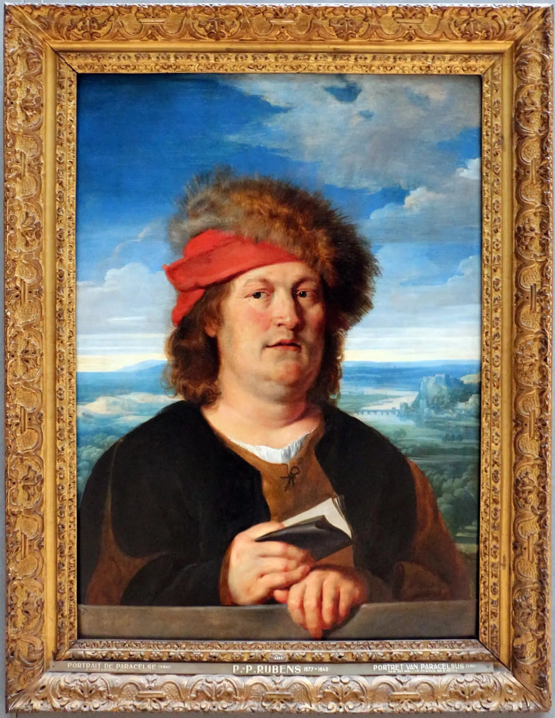 Paracelsuksen muotokuva - Peter Paul Rubens
