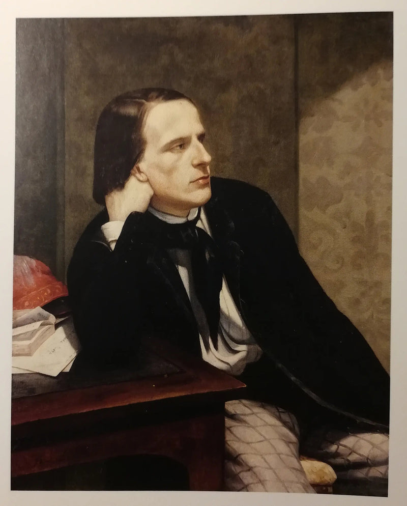 Paul Ansoutin muotokuva - Gustave Courbet