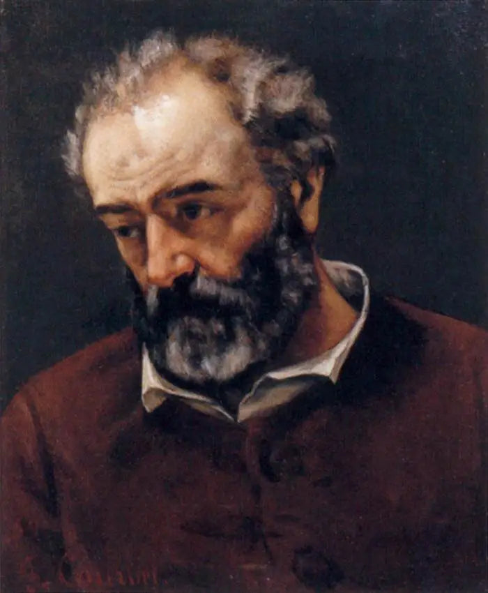 Paul Chenavardin muotokuva - Gustave Courbet