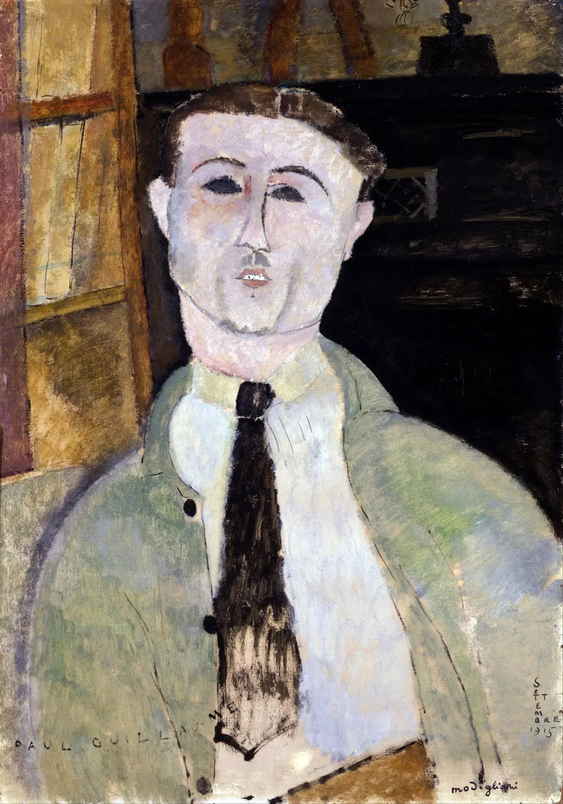 Paul Guillaume muotokuva - Amedeo Modigliani