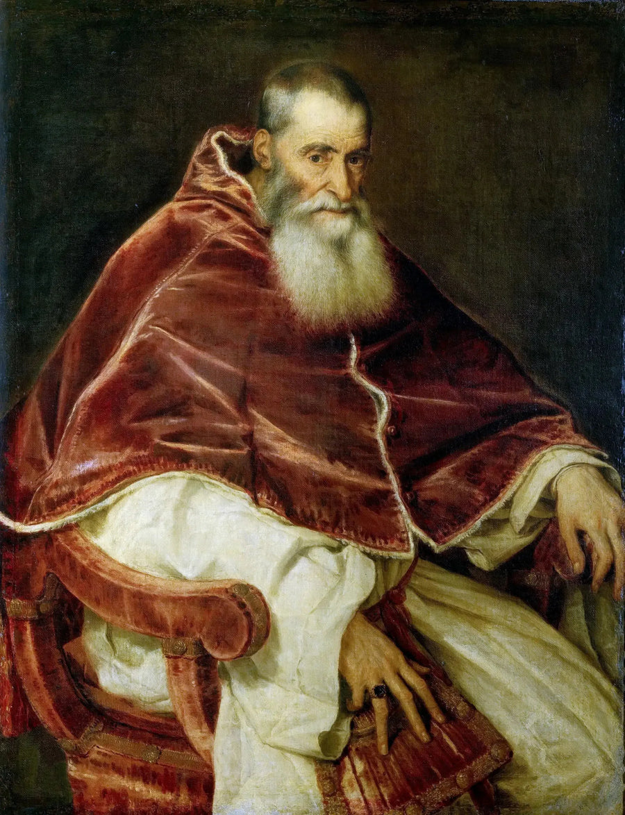 Paul III:n muotokuva - Titian