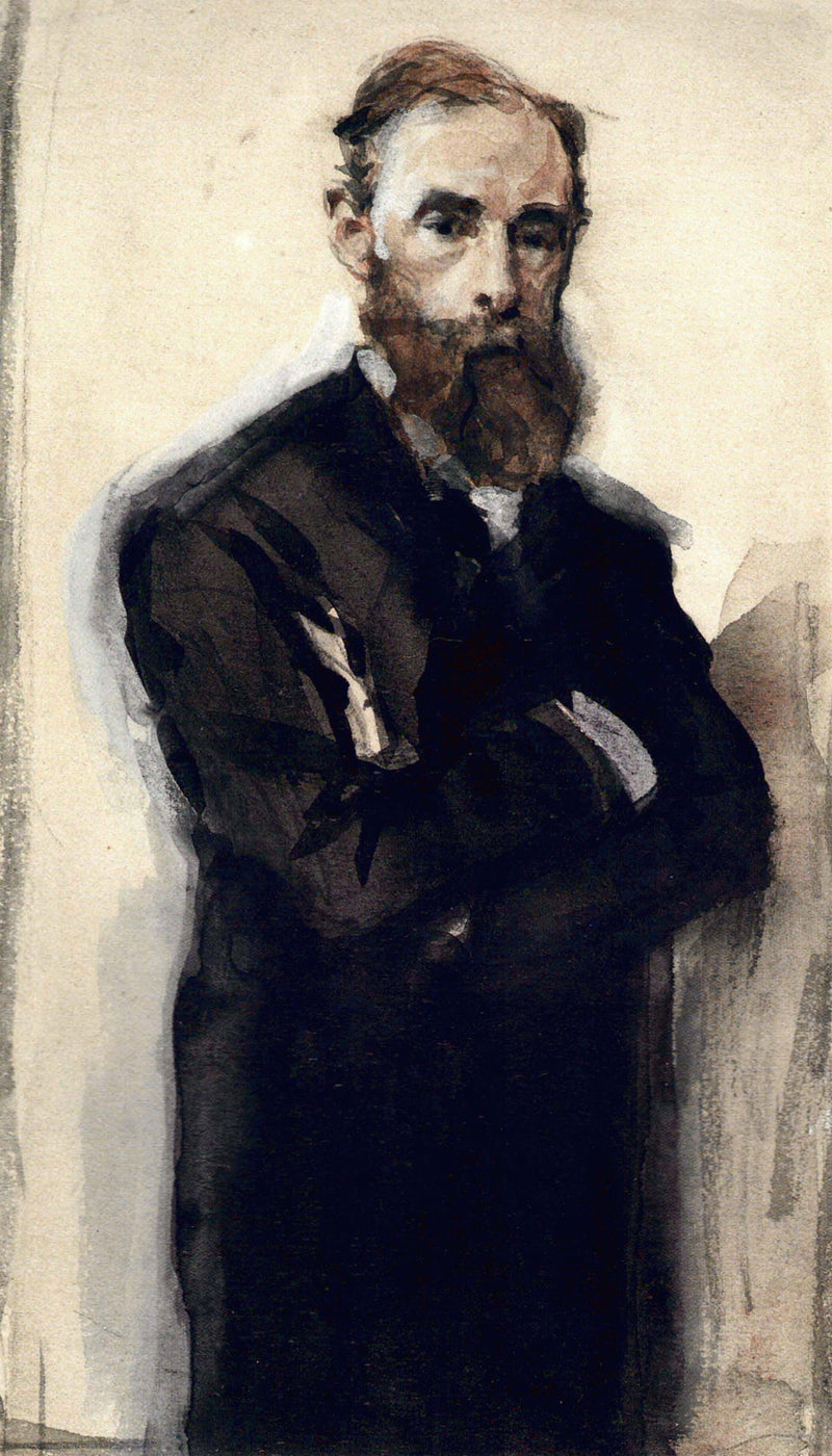 Pavel Tretjakovin muotokuva - Valentin Serov