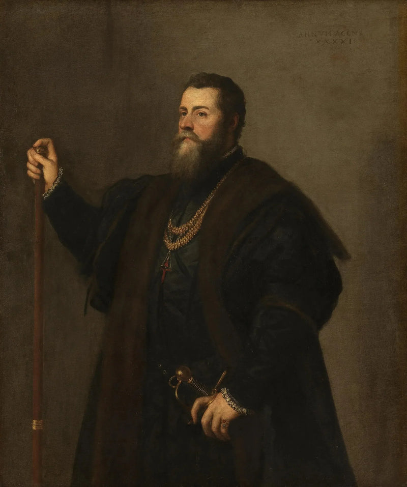 Pedro Álvarez de Tolède - Titianin muotokuva